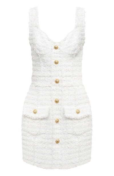 Женское твидовое платье BALMAIN, арт. AF1R5415XE36