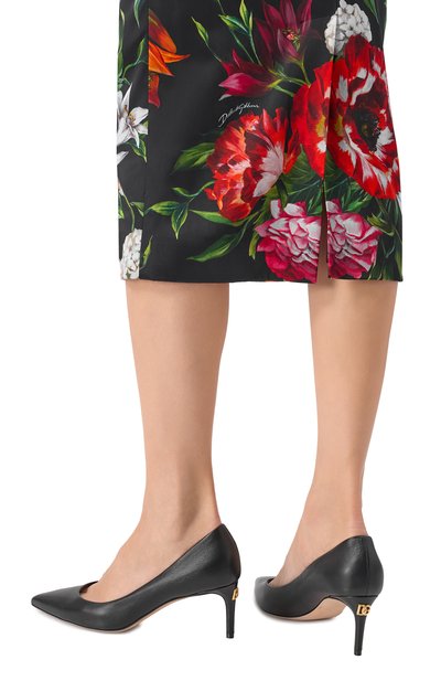 Женские кожаные туфли cardinale 60 DOLCE & GABBANA, арт. CD1839/B7261