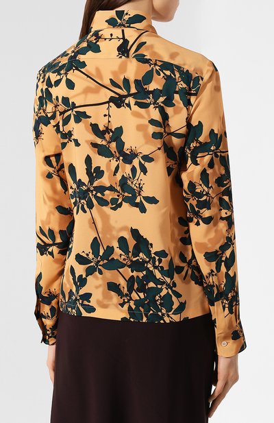 Блузка с принтом DRIES VAN NOTEN, арт. 192-10702-8412, фото 4