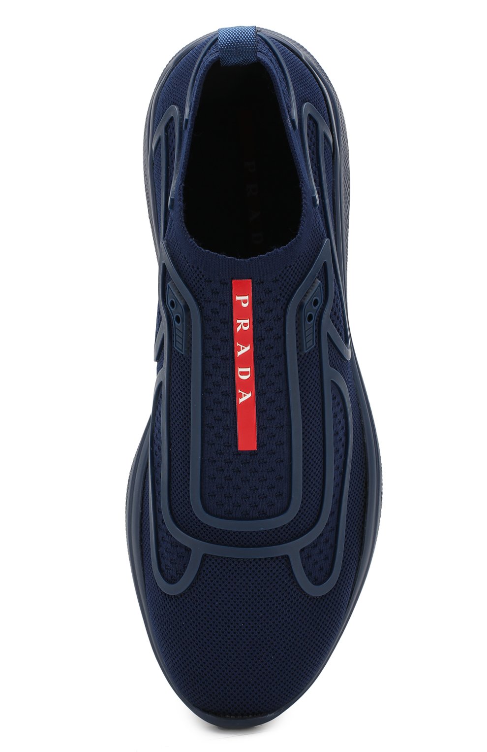 Текстильные кроссовки prada linea rossa PRADA, арт. 4E3392-3KPL-F0V41, фото 5