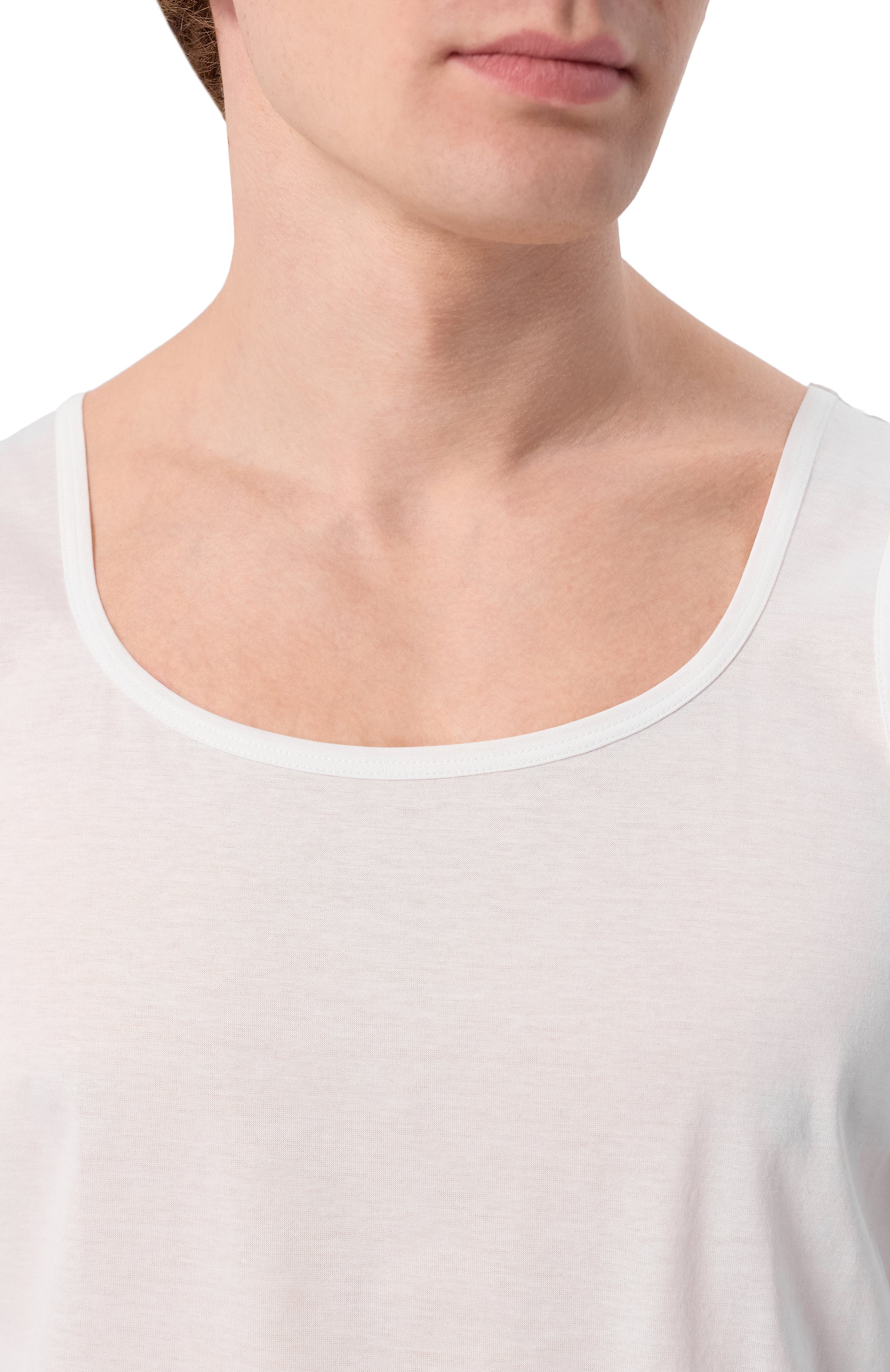 Хлопковая майка ZILLI, арт. CNM005M0110V00000, фото 5