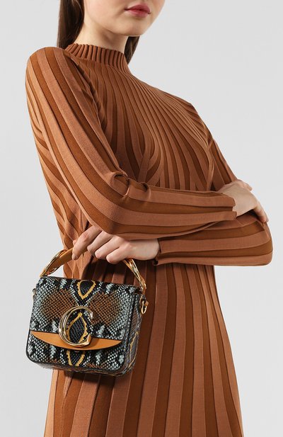 Сумка chloé c mini CHLOÉ голубого цвета по цене 206000 руб., арт. CHC20SS193C19, фото 2 Сумка chloé c mini CHLOÉ, арт. CHC20SS193C19, фото 2