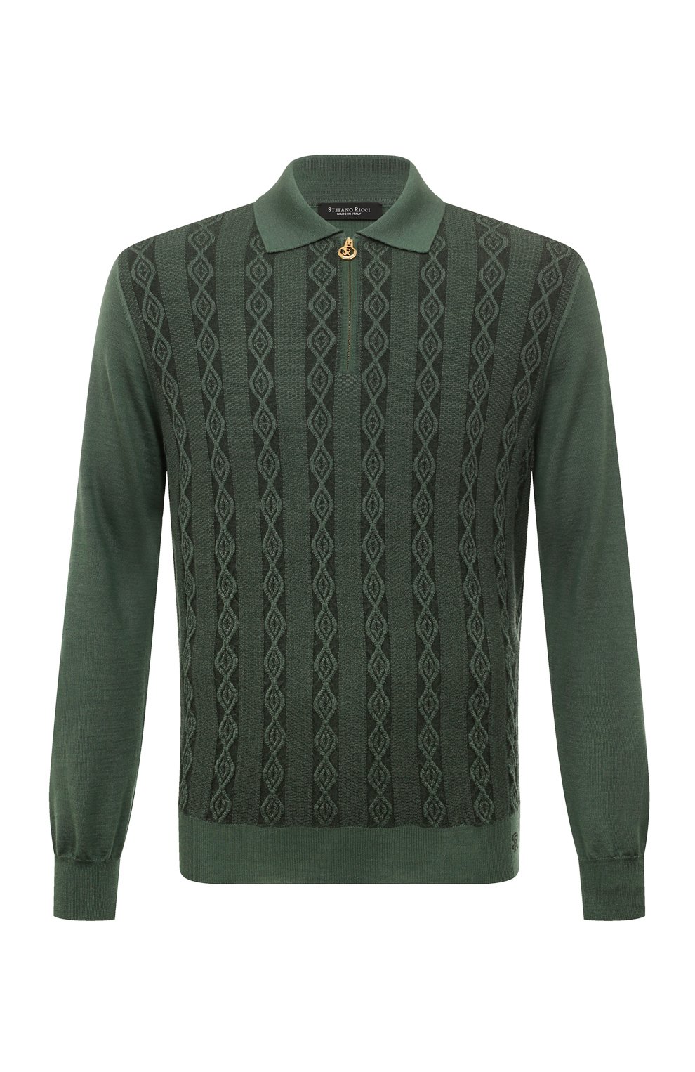 Поло из шерсти и шелка STEFANO RICCI, арт. KE08000P30/E23370, фото 1