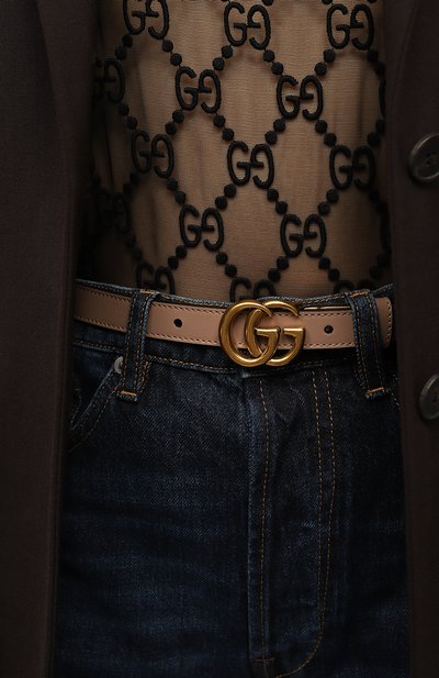 Кожаный ремень gg marmont GUCCI, арт. 659418 0YATC, фото 2