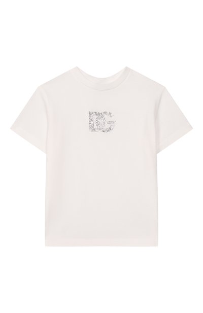 Хлопковая футболка DOLCE & GABBANA, арт. L5JT0X/G7PRF_001