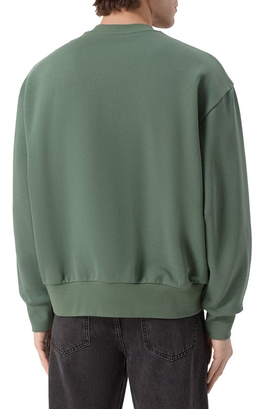 Хлопковый свитшот Moncler 8G00019/M2642/87E Зелёный  8G00019/M2642/87E Фото 4