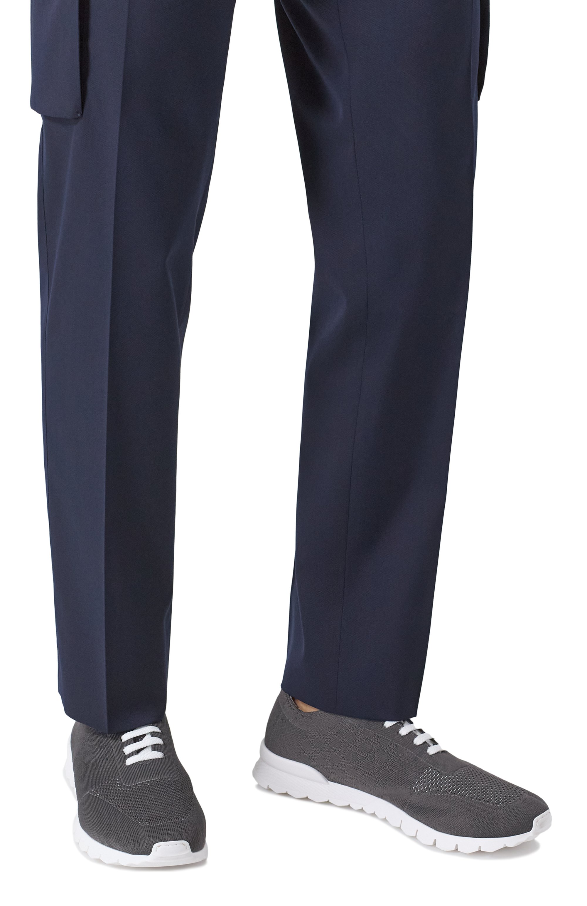 Текстильные кроссовки KITON, арт. USSFITSN0115204, фото 3