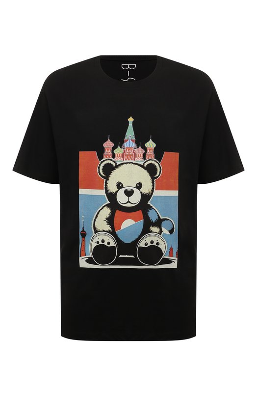 Хлопковая футболка Bisibiglio ART TED RUS Чёрный ART TED RUS