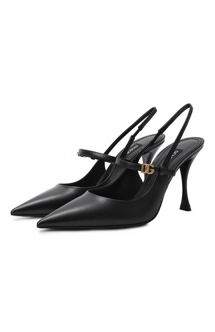 Женские кожаные туфли new cardinale 90 DOLCE & GABBANA, арт. CG0974/A5738