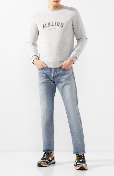 Хлопковый свитшот SAINT LAURENT, арт. 612043/YBPZ2, фото 2