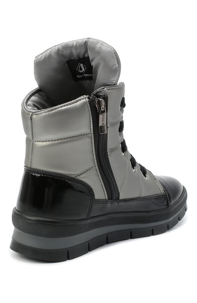 Текстильные ботинки JOG DOG серебряного цвета по цене 20900 руб., арт. 14007R/DR_ZAFFIR0SIGMA/W, фото 4 Текстильные ботинки JOG DOG, арт. 14007R/DR_ZAFFIR0SIGMA/W, фото 4