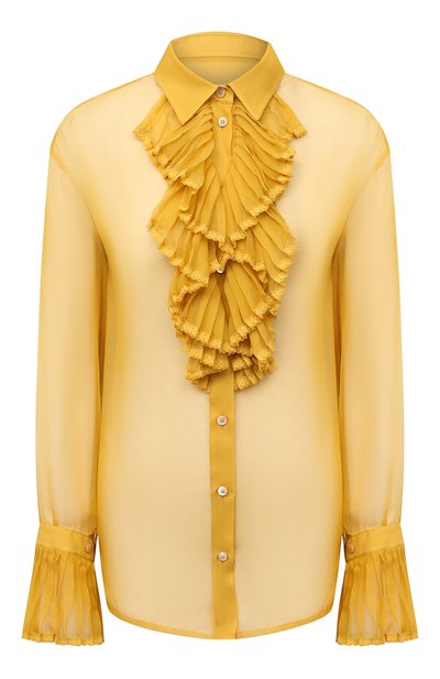 Шелковая блузка MAISON MARGIELA, арт. S29DL0190/S38057, фото 1