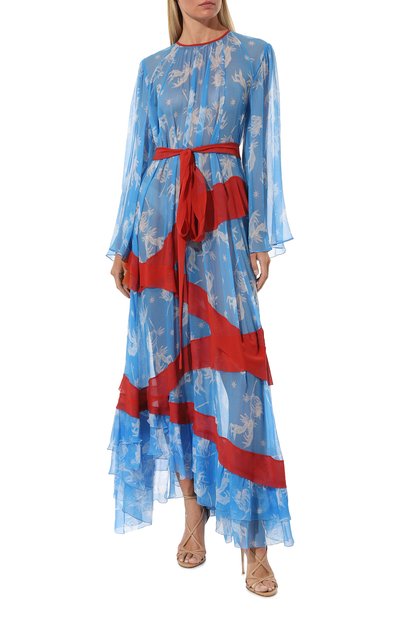 Шелковое платье ULYANA SERGEENKO, арт. ABL002SS23Morocco 0493т23, фото 3