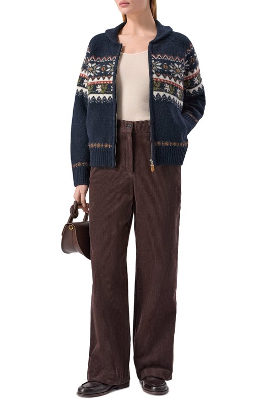 Вельветовые брюки Dunst UDPA5D222W2 Коричневый  UDPA5D222W2 Фото 2