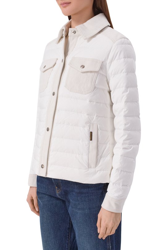 Пуховая куртка Esra Moorer ESRA/24X WHITE Белый  ESRA/24X WHITE Фото 3