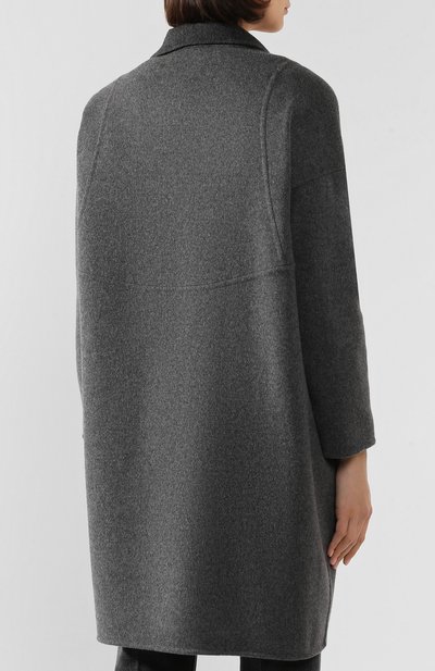 Шерстяное пальто STELLA MCCARTNEY серого цвета по цене 165000 руб., арт. 573928/SMB09, фото 4 Шерстяное пальто STELLA MCCARTNEY, арт. 573928/SMB09, фото 4