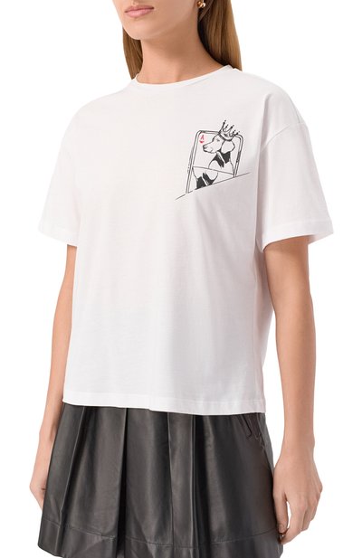 Хлопковая футболка EMPORIO ARMANI, арт. EW002841/AF12597, фото 3