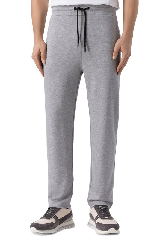 Брюки из вискозы KNT UMM069202 Серый  UMM069202 Фото 3