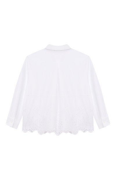 Хлопковая рубашка ERMANNO SCERVINO, арт. Z1G310, фото 2