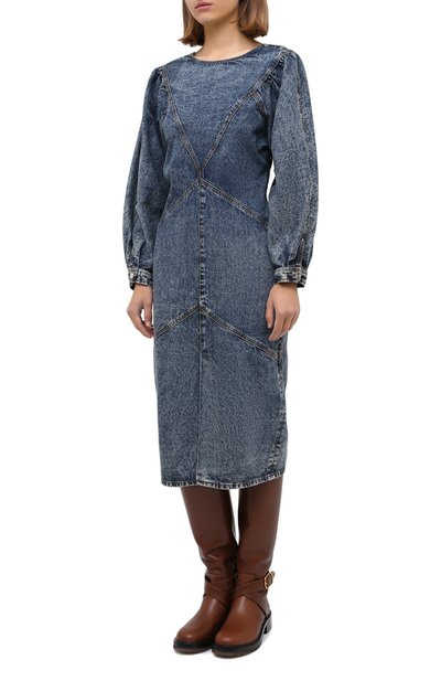 Джинсовое платье ISABEL MARANT, арт. R01784-20A021I/UDREA, фото 3