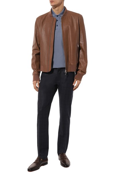 Хлопковое поло BRIONI, арт. UJNK0L/PA627, фото 2