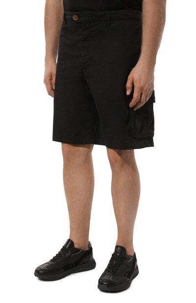 Хлопковые шорты BRUNELLO CUCINELLI, арт. M289LU0030, фото 3