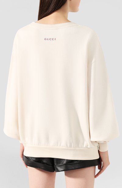 Хлопковый свитшот GUCCI, арт. 562199/XJBT9, фото 4