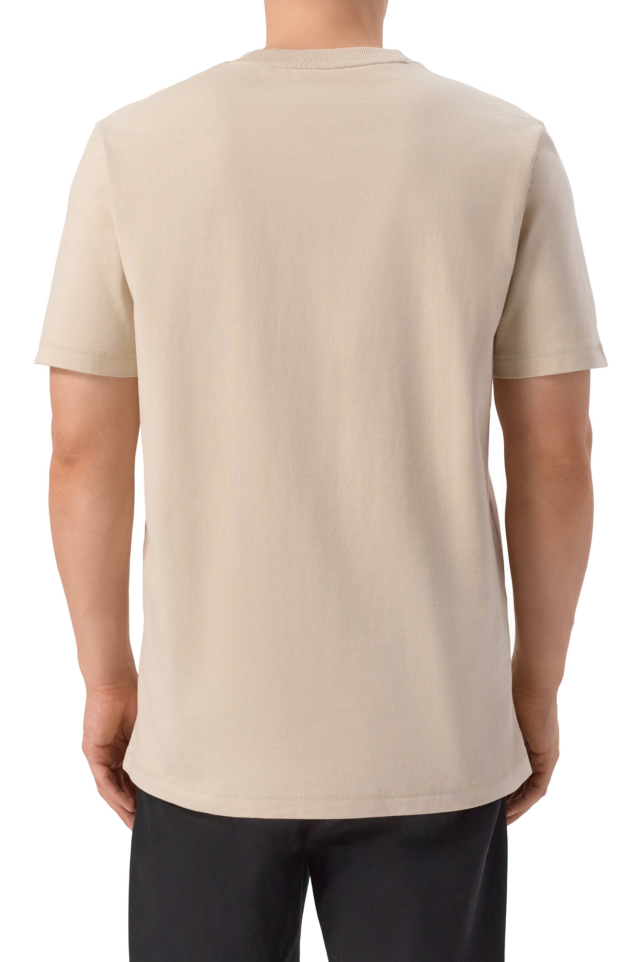 Хлопковая футболка BOSS ORANGE, арт. 50554640, фото 4