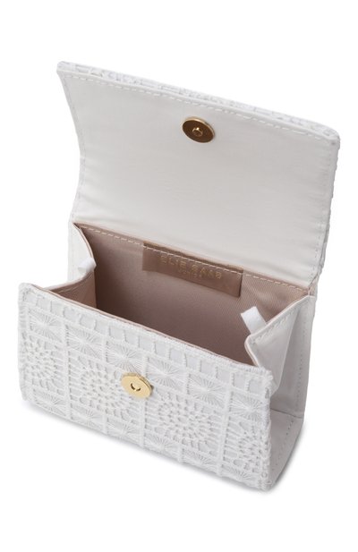 Сумка ELIE SAAB JUNIOR белого цвета по цене 32300 руб., арт. EAB0038/TS1124, фото 3 Сумка ELIE SAAB JUNIOR, арт. EAB0038/TS1124, фото 3