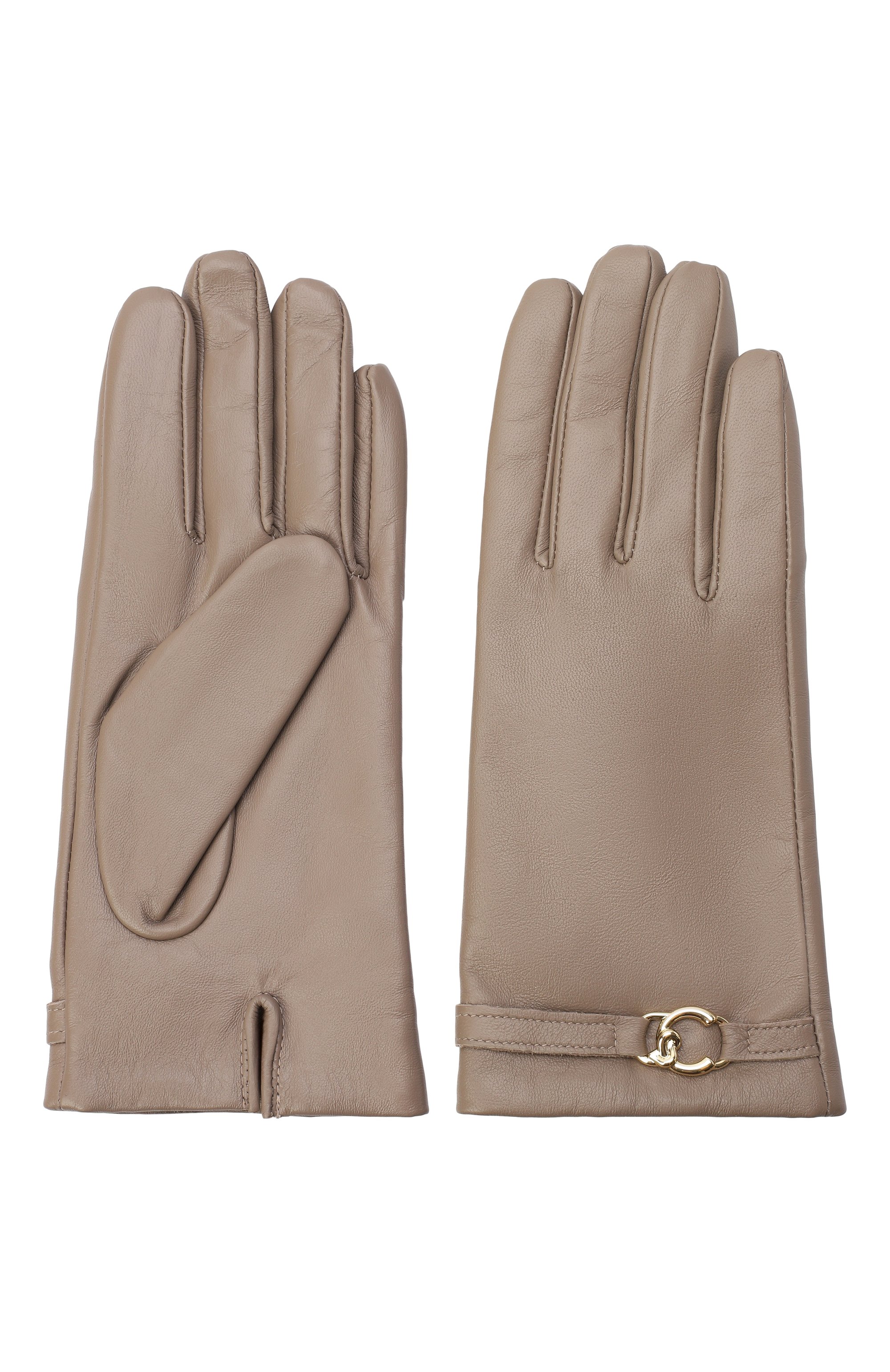 Кожаные перчатки COCCINELLE, арт. E7 TSZ 41 02 01, фото 2