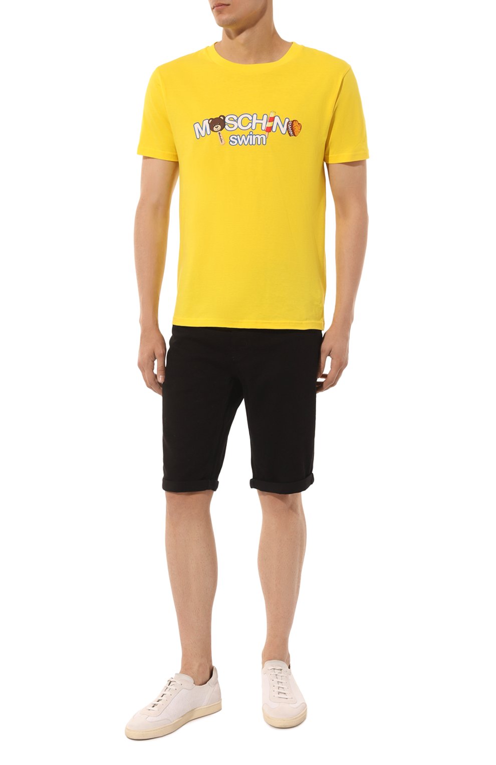 Хлопковая футболка MOSCHINO, арт. A0713/9409, фото 2