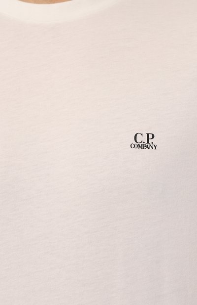 Хлопковая футболка C.P. COMPANY, арт. 16CMTS044A005100W, фото 5