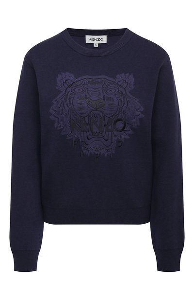 Женский пуловер из хлопка и шерсти KENZO, арт. FB52PU5843XA