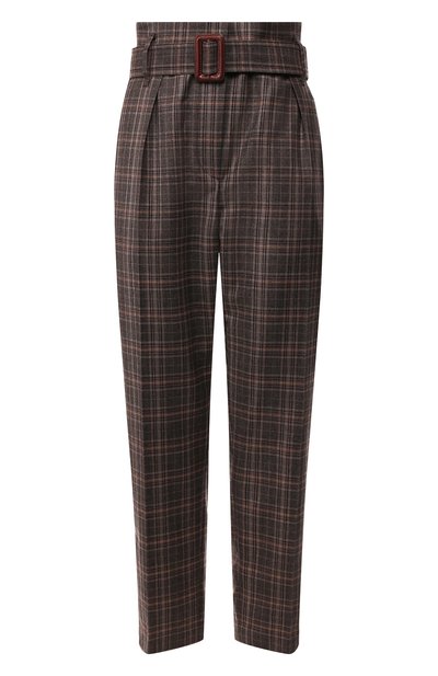 Женские шерстяные брюки BRUNELLO CUCINELLI, арт. MA143P7022
