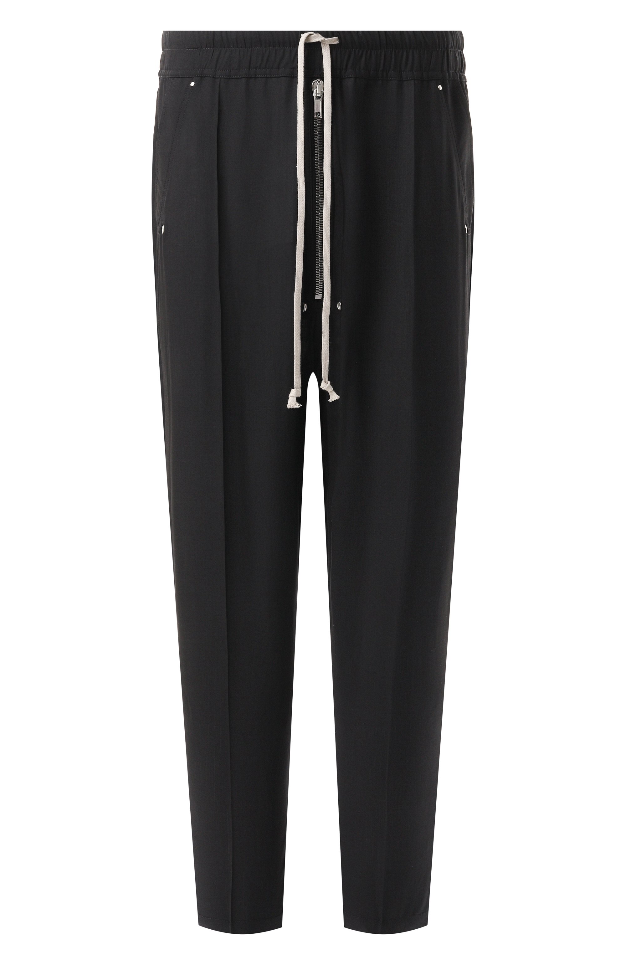 Шерстяные брюки RICK OWENS, арт. RU01E5361/WG, фото 1