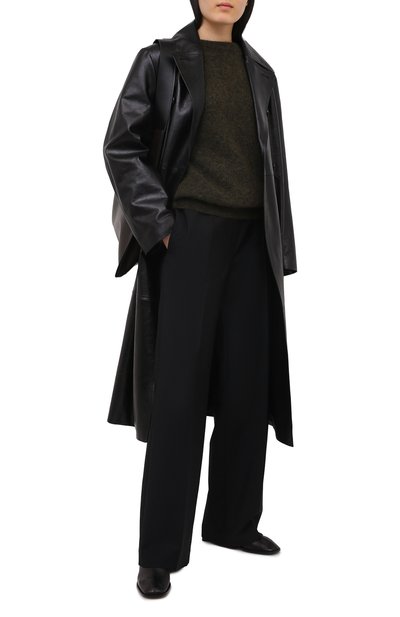 Шерстяные брюки ACNE STUDIOS черного цвета по цене 31450 руб., арт. AK0318, фото 2 Шерстяные брюки ACNE STUDIOS, арт. AK0318, фото 2