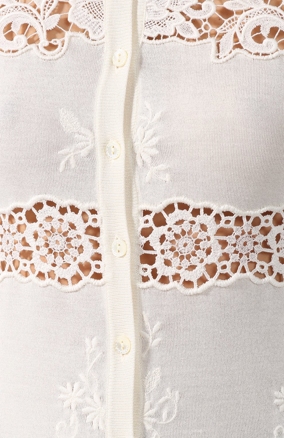 Кардиган из смеси шелка и хлопка DOLCE & GABBANA, арт. FX359T/JASFF, фото 5