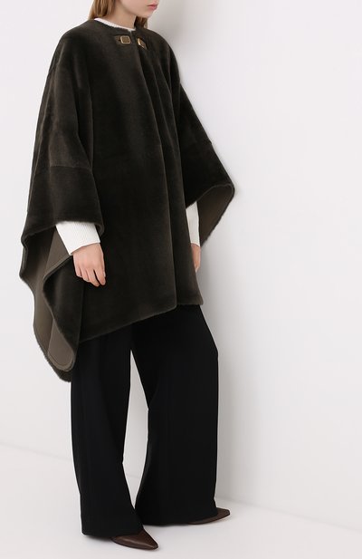 Меховое пончо LORO PIANA, арт. FAL2884, фото 2