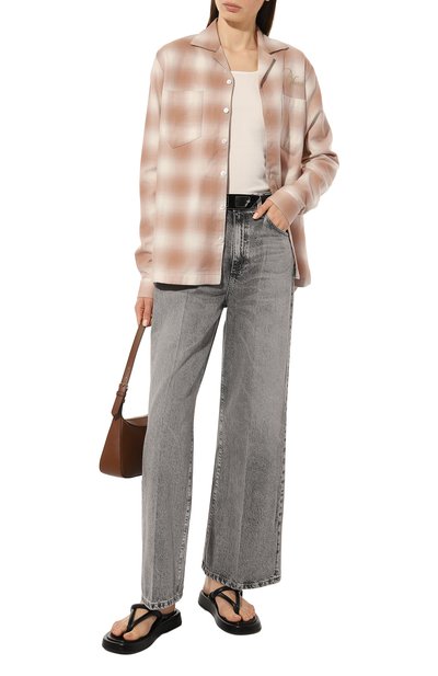 Хлопковая рубашка RHUDE, арт. RHSS23SR90320388, фото 2