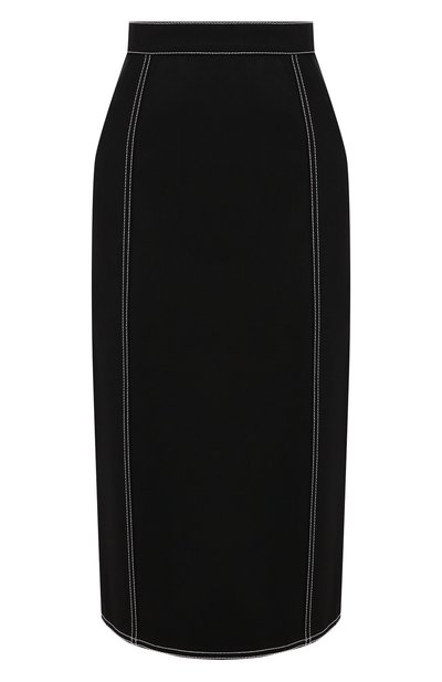 Женская джинсовая юбка ALEXANDER MCQUEEN, арт. 610625/QMAAM