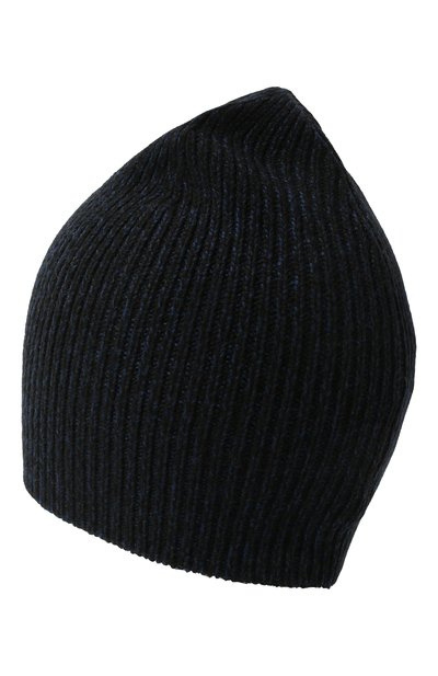 Кашемировая шапка PRADA темно-синего цвета по цене 46500 руб., арт. UMD427-5ET-F0G52-192, фото 2 Кашемировая шапка PRADA, арт. UMD427-5ET-F0G52-192, фото 2