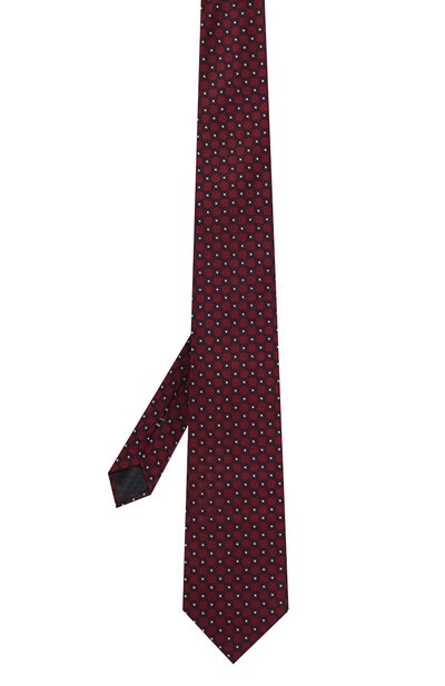 Шелковый галстук ZEGNA бордового цвета по цене 21400 руб., арт. Z2D83T/1XW, фото 3 Шелковый галстук ZEGNA, арт. Z2D83T/1XW, фото 3