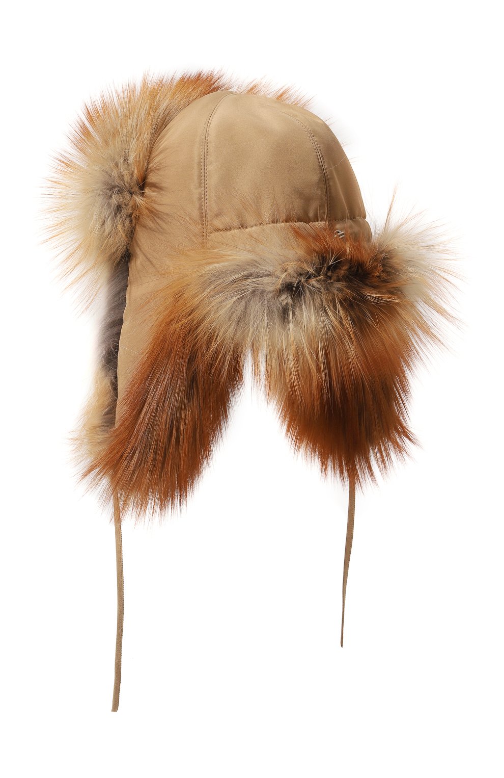 Шапка-ушанка из меха лисы FURLAND, арт. 0001109610077600199, ф ото 3