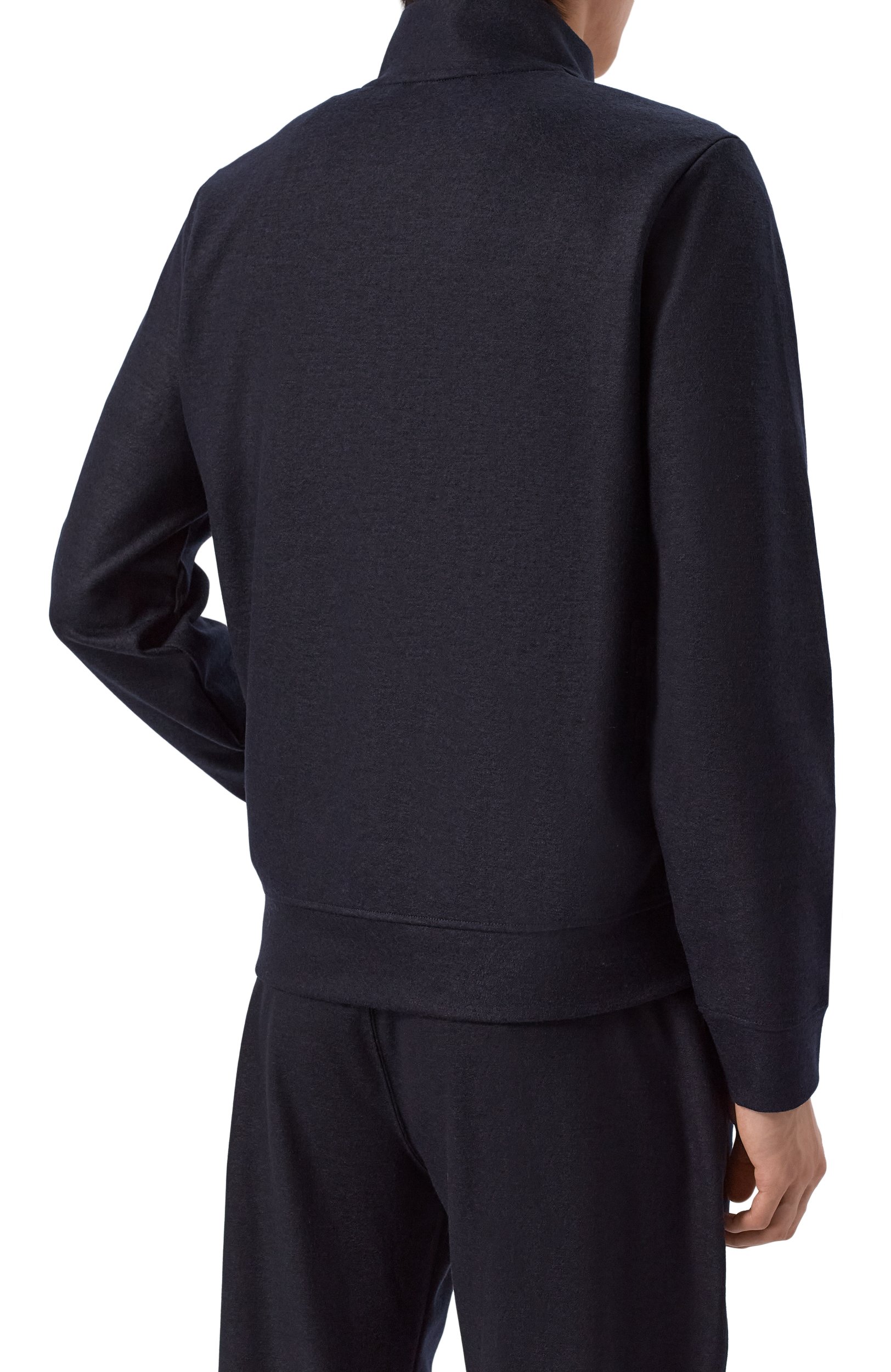 Толстовка из хлопка и шерсти CORNELIANI, арт. 28G566/2A25014, фото 4