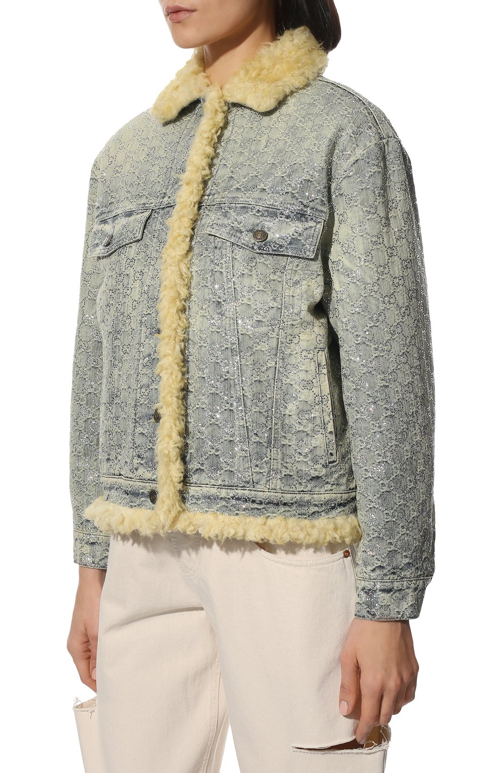 Джинсовая куртка GUCCI, арт. 671684/XDBSZ, фото 3