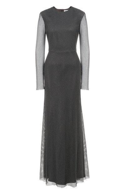 Женское платье с отделкой стразами CHAPURIN, арт. D/20434/28882-М