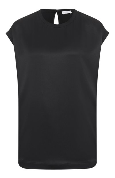 Женский атласный топ BRUNELLO CUCINELLI, арт. MPC59EH500