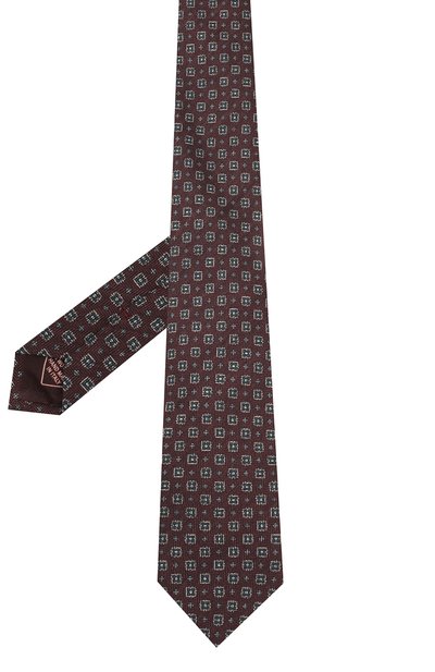 Шерстяной галстук BRIONI бордового цвета по цене 22400 руб., арт. 062I00/08A1G, фото 2 Шерстяной галстук BRIONI, арт. 062I00/08A1G, фото 2