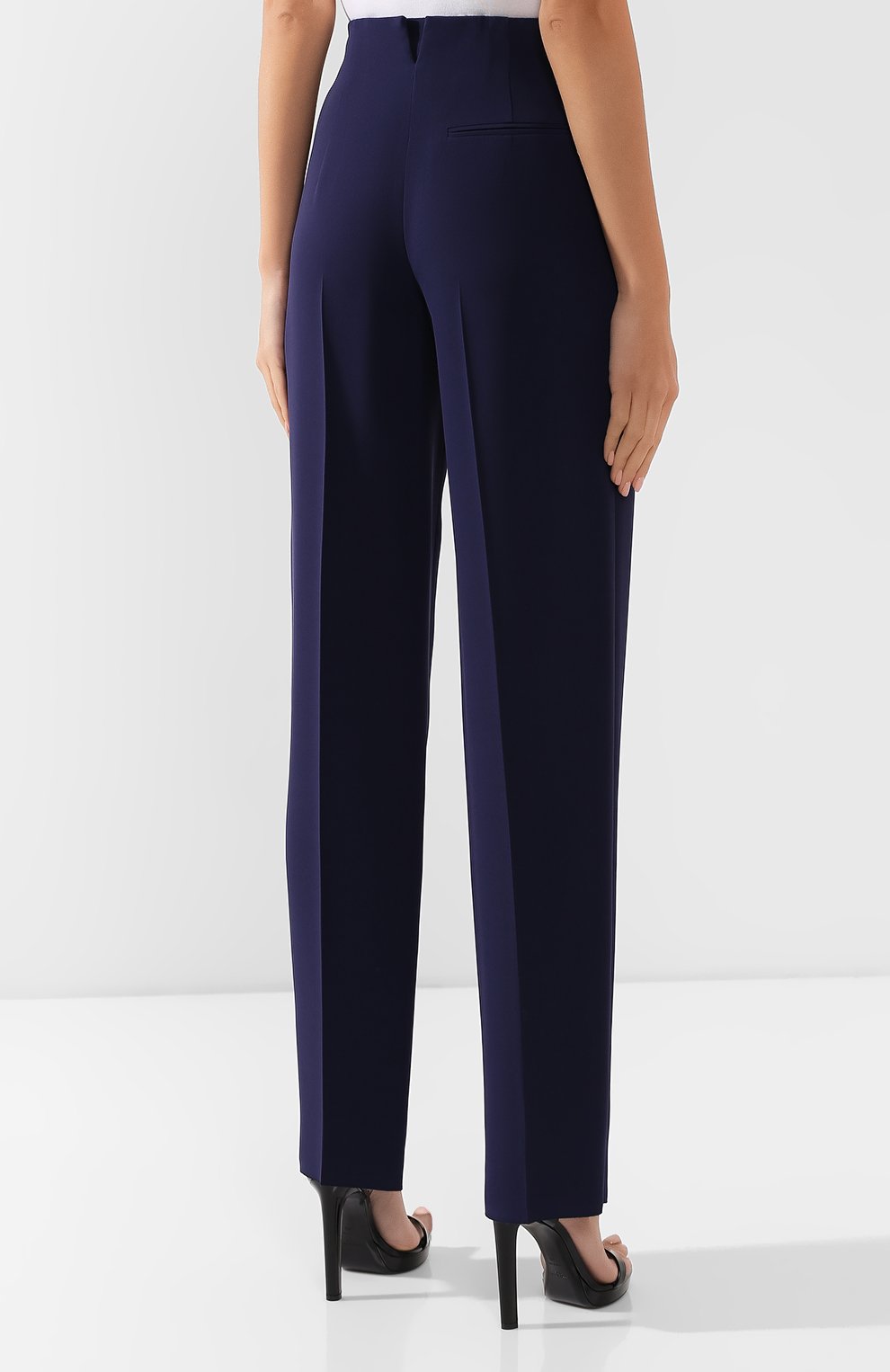 Шелковые брюки GIORGIO ARMANI, арт. 9WHPP079/T0010, фото 4