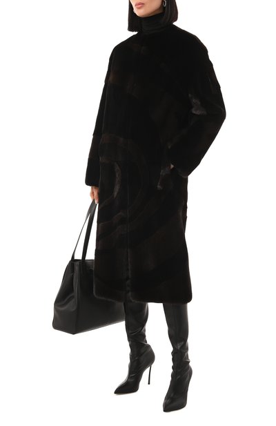 Шуба из норки KITON, арт. D58690K0535F05, фото 2